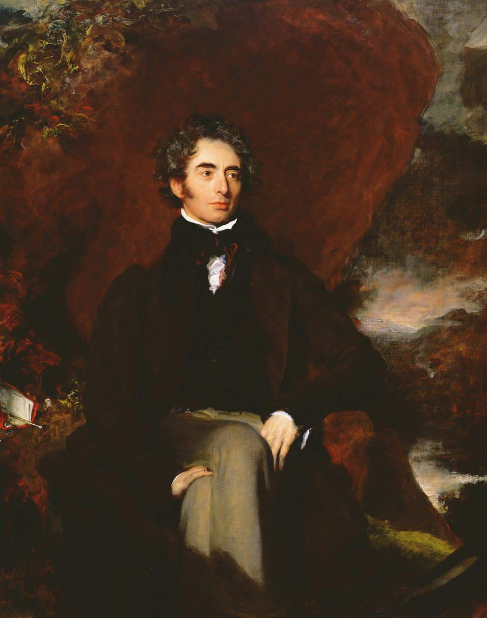 Portræt af Robert Southey (1774-1843) engelsk digter og mand af bogstaver af Thomas Lawrence