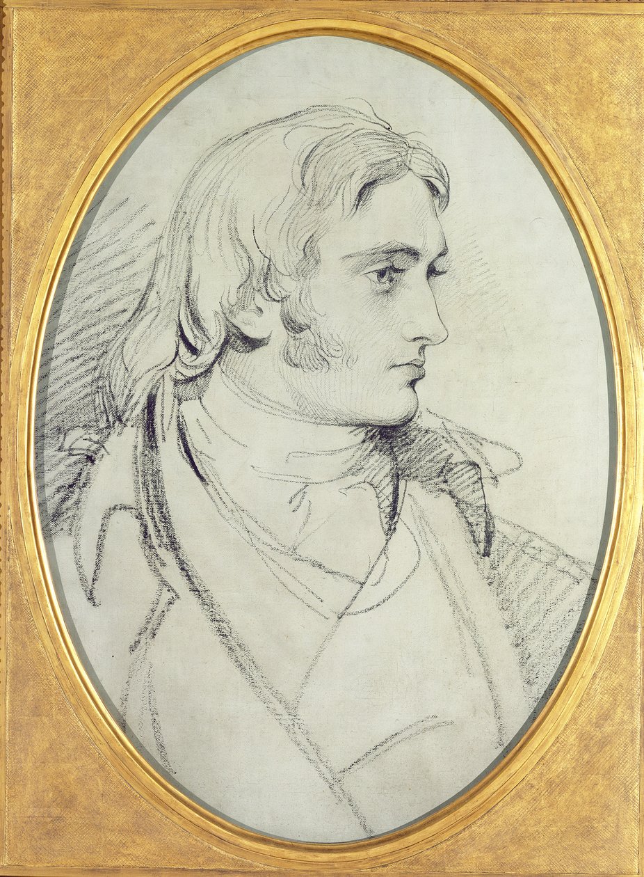 Portræt af William Lock II (1767-1847) af Norbury Park, Surrey, ca. 1800 (olieret kul på lærred) af Thomas Lawrence
