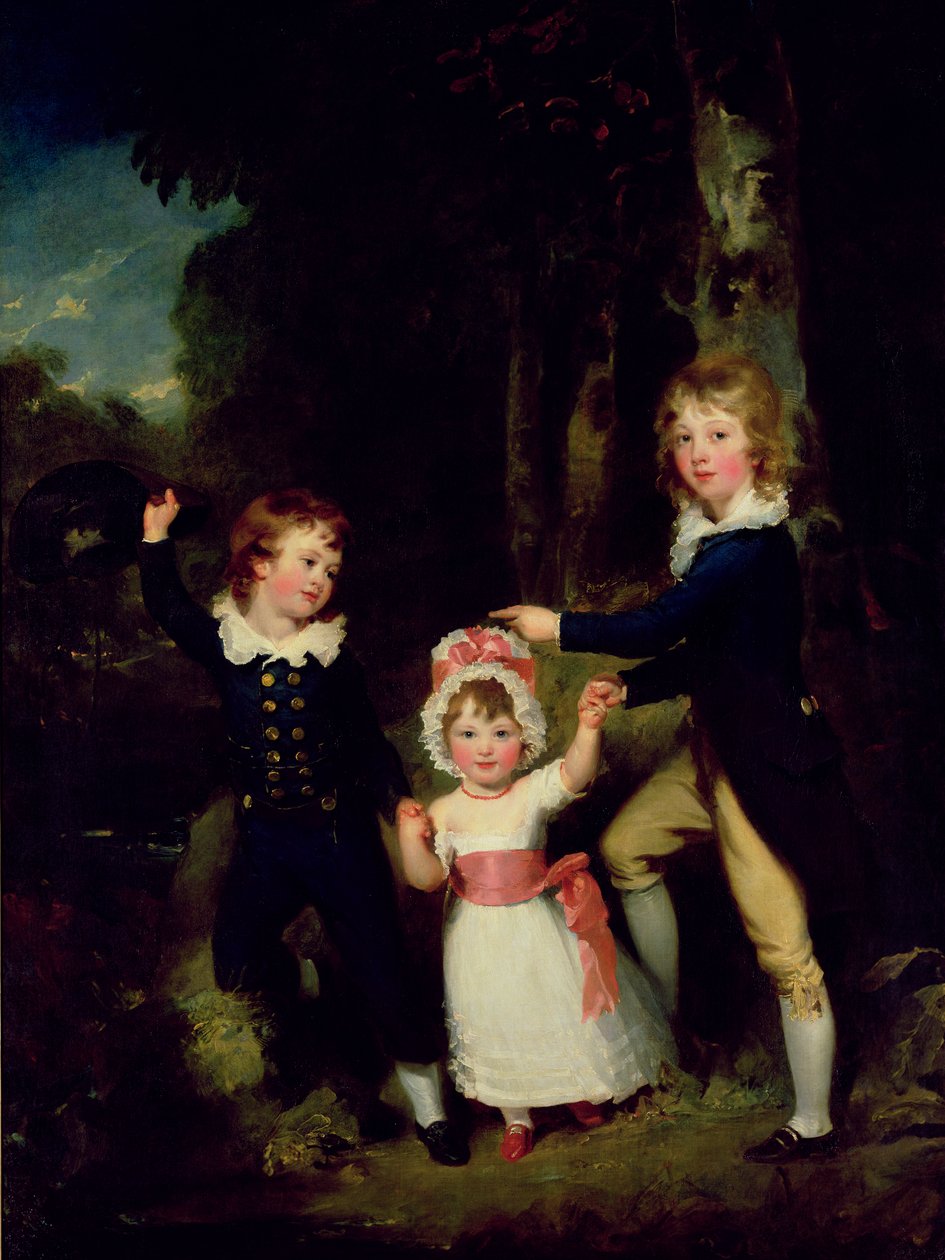 Portræt af Lord George Cavendishs børn, 1790 af Thomas Lawrence