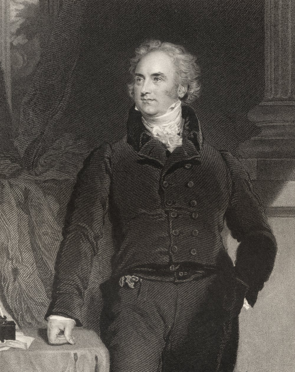 Sir Astley Paston Cooper, graveret af J Cochran, fra 