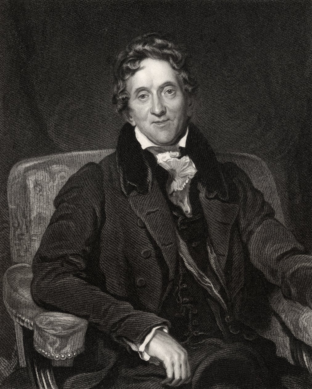 Sir John Soane, graveret af J. Thomson, fra 