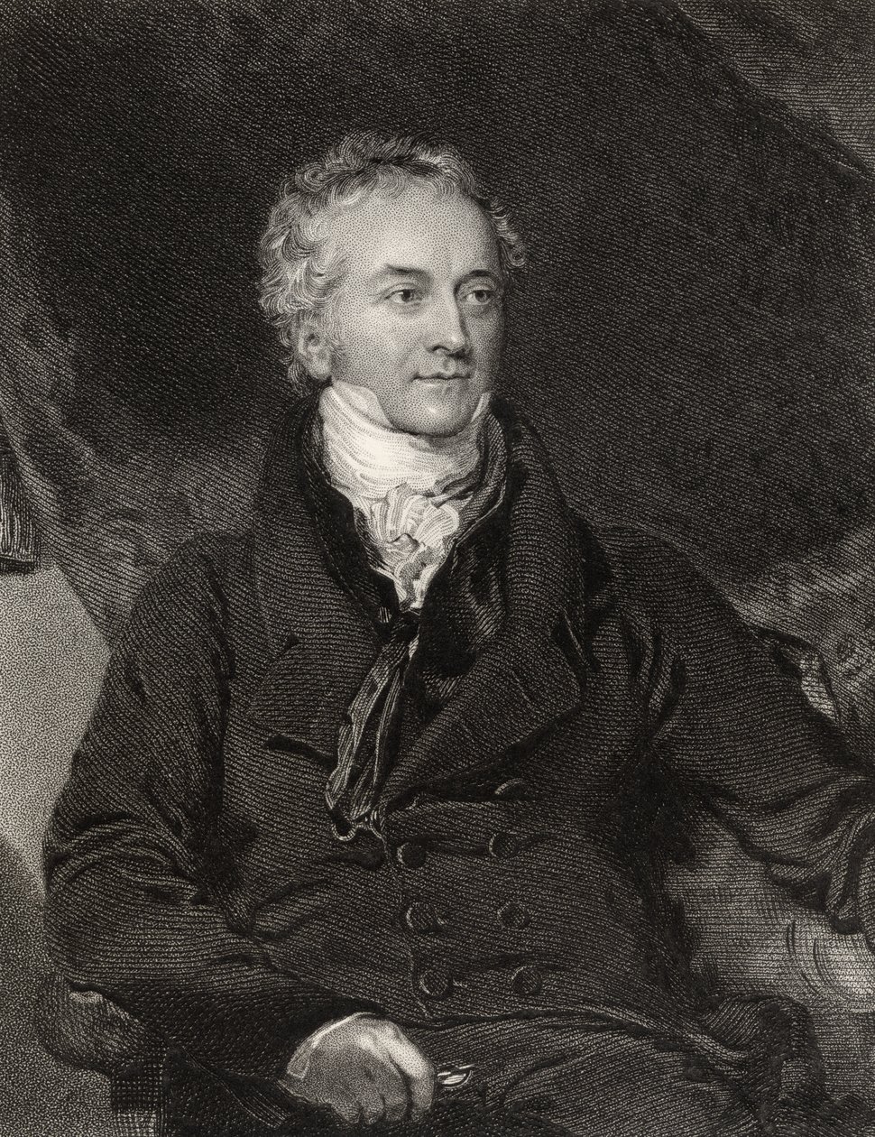 Thomas Young, graveret af G. Adcock, fra 