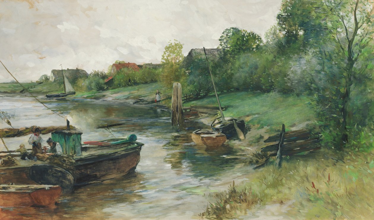 Udsigt over Este ved Cranz, 18881889 af Thomas Ludwig Herbst