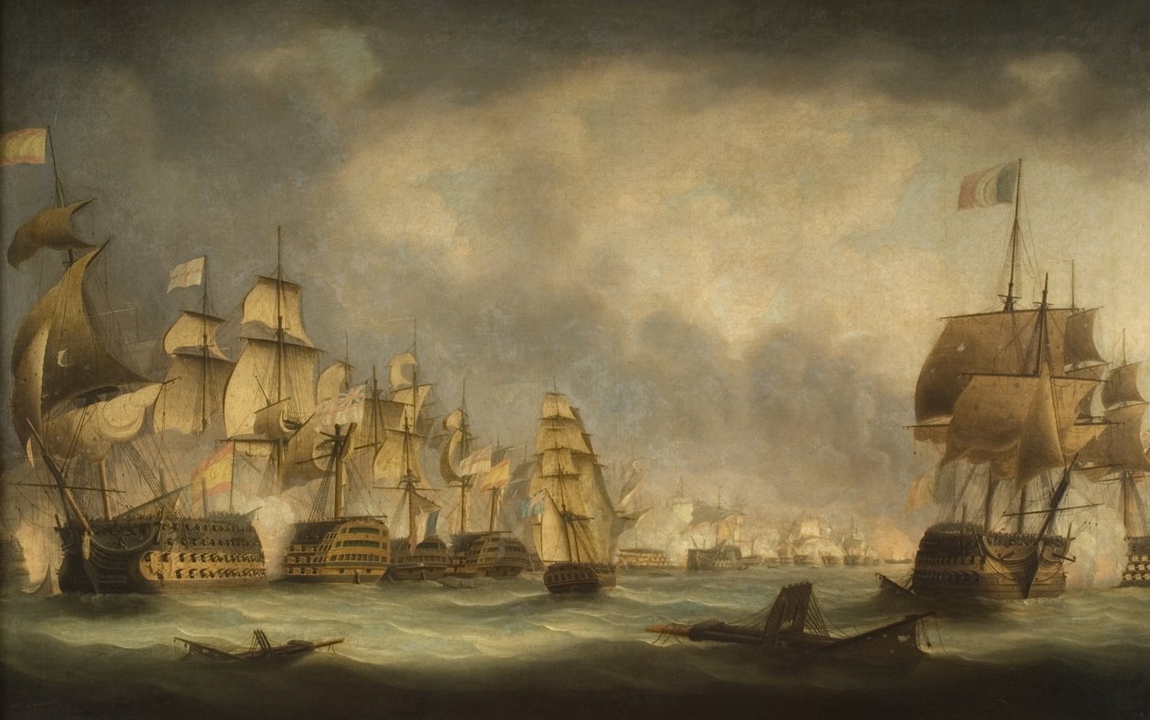 Et søslag af Thomas Luny