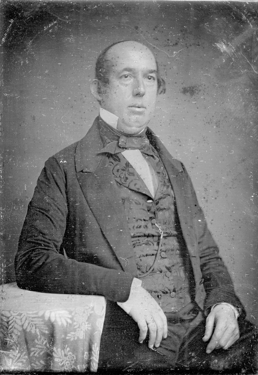 Portræt af Norman Cutter, en grossist i St. Louis af Thomas M. Easterly