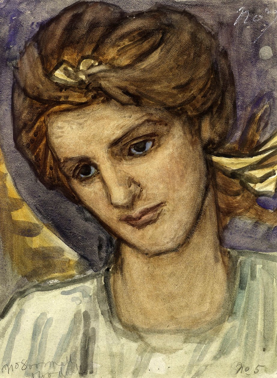 Sankt Katarina, ca. 1899 af Thomas Matthews Rooke