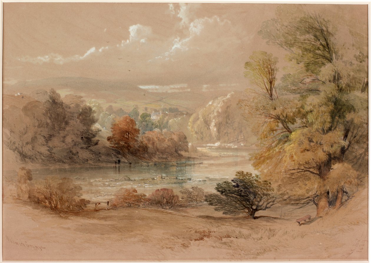 Walwick Grange af Thomas Miles II Richardson