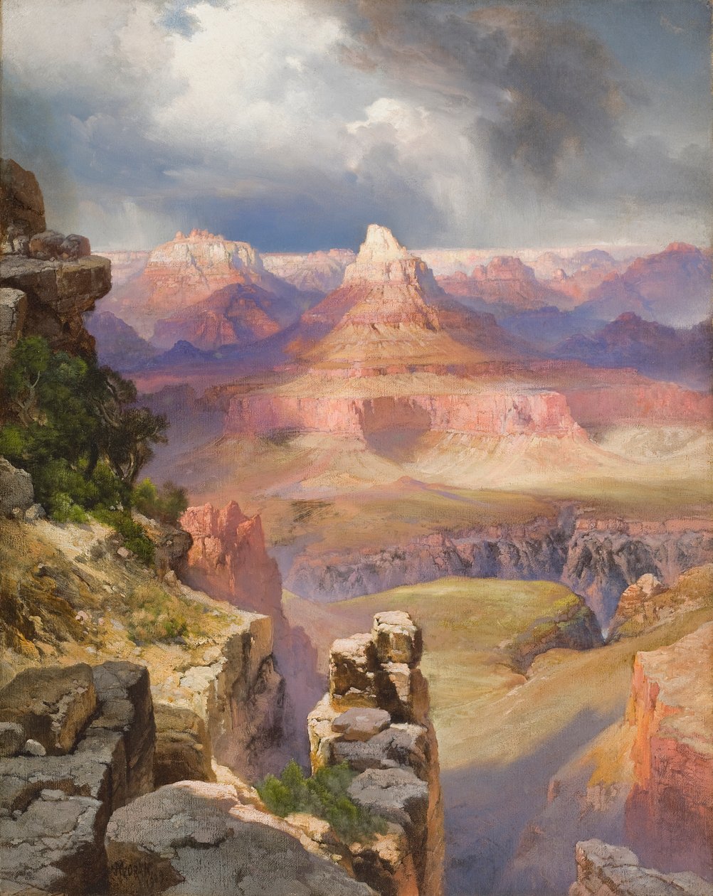 Grand Canyon, 1909 af Thomas Moran