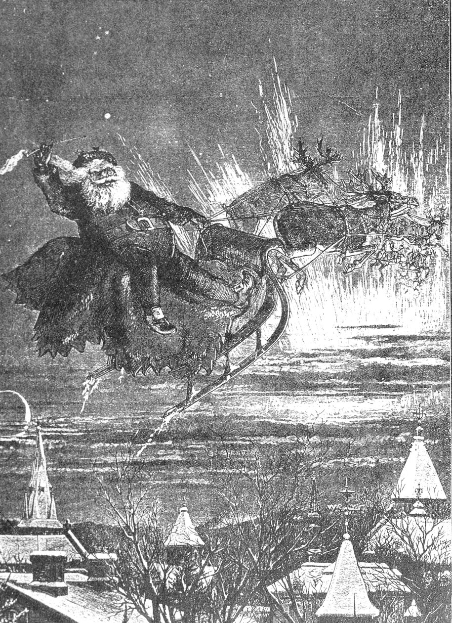 Et besøg fra St. Nicholas, 1860