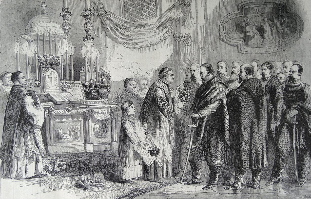 Revolution i Napoli-Garibaldi, 1860 af Thomas Nast