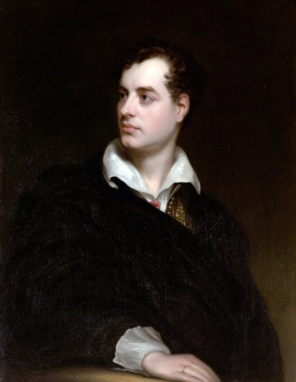 6. Lord Byron, 1813 af Thomas Phillips