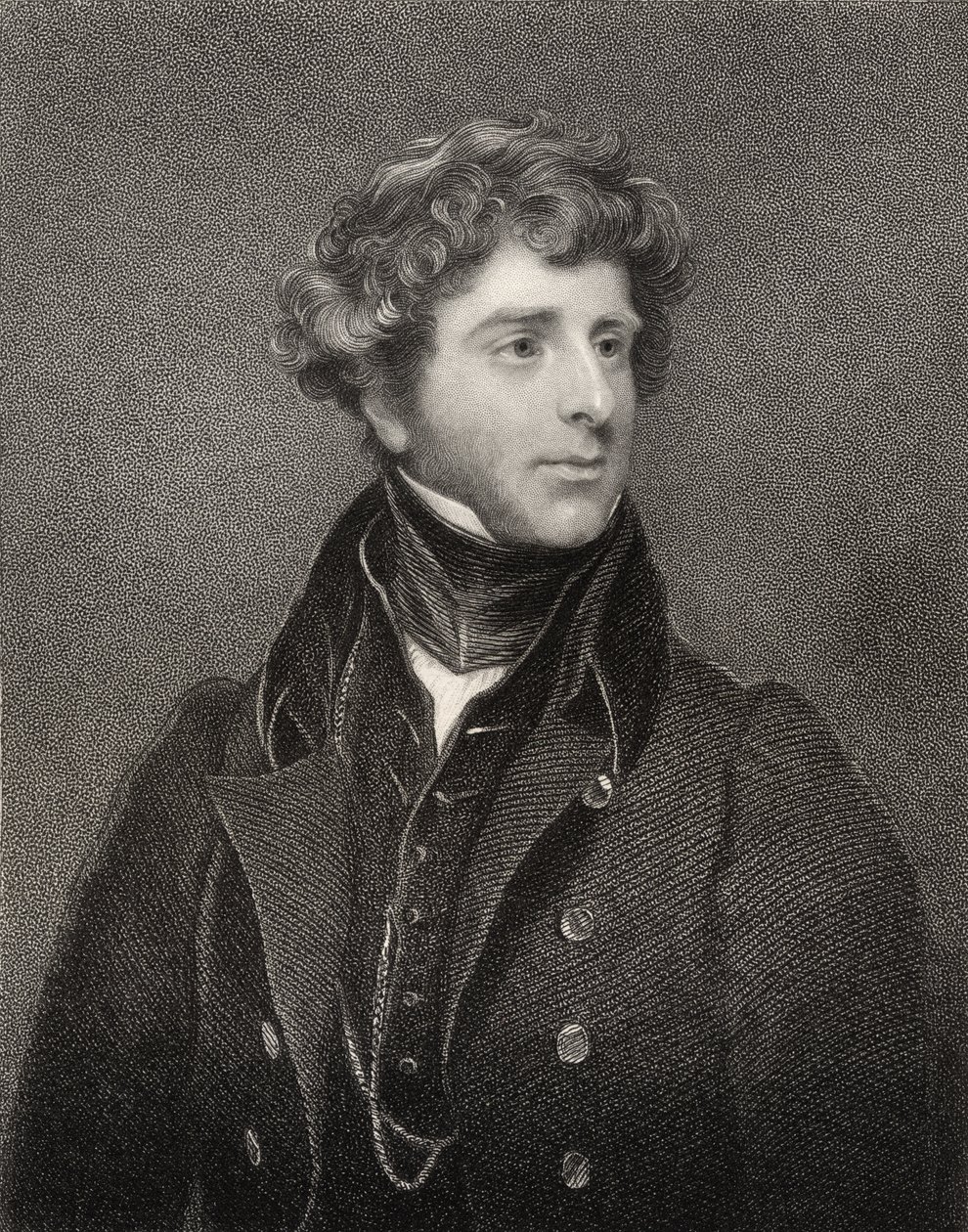 George James Agar-Ellis, 1. Baron Dover, graveret af E. Scriven (1775-1841), fra 