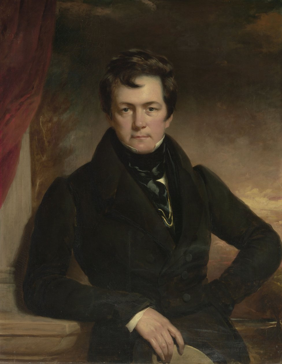 Portræt af Charles Frederick Schlaberg, London, 1827 af Thomas Phillips