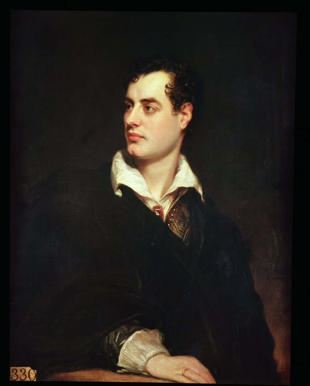Portræt af Lord Byron (1788-1824) af Thomas Phillips