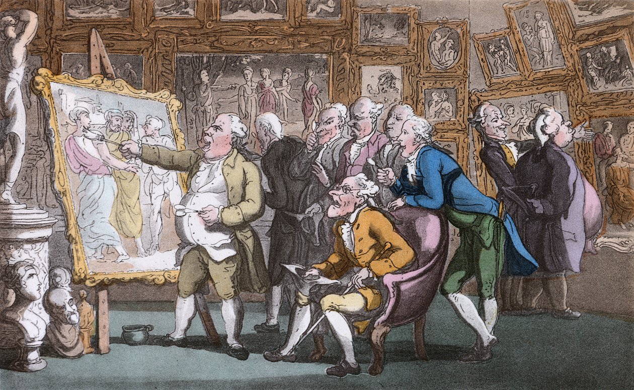 A Connoisseur, illustration fra 