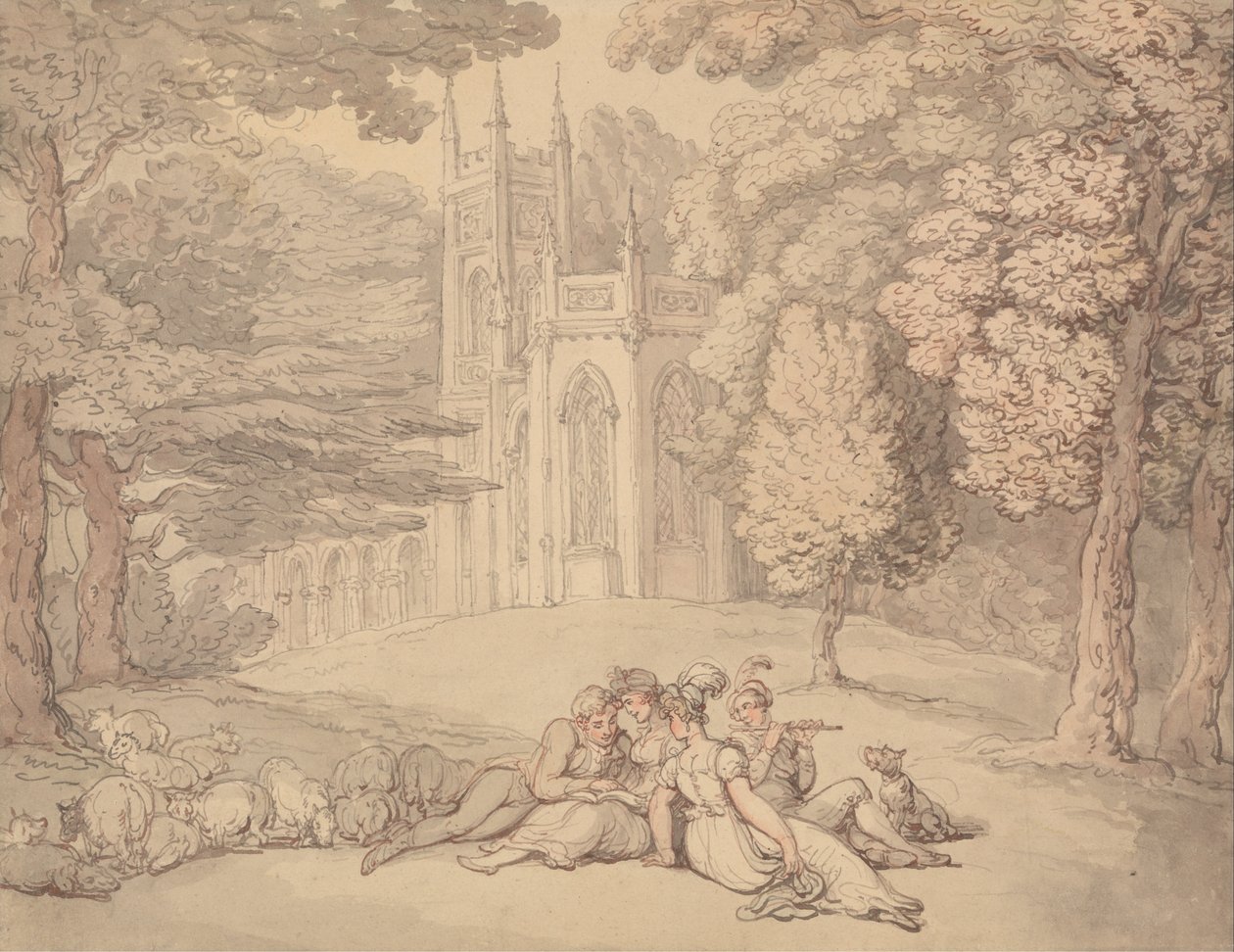 En sommeridyl af Thomas Rowlandson