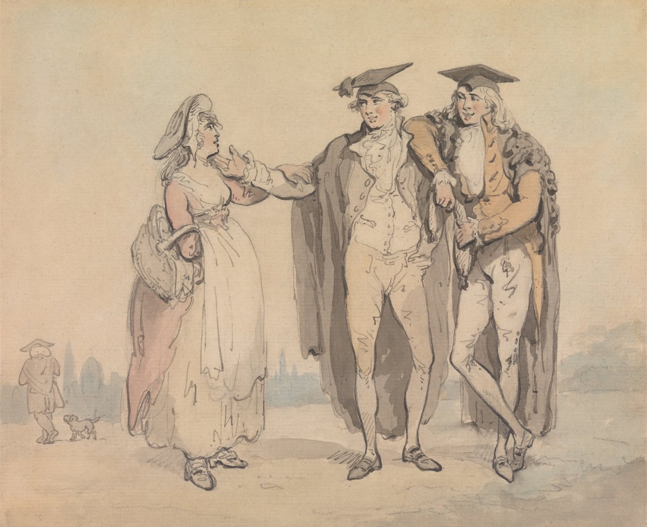Bucks af det første hoved af Thomas Rowlandson