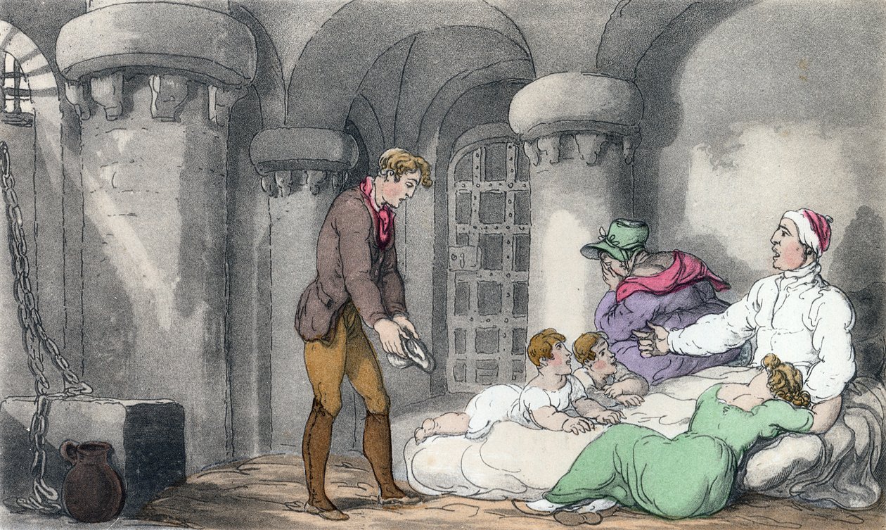 Domestic Arrangement in Prison, illustration fra 