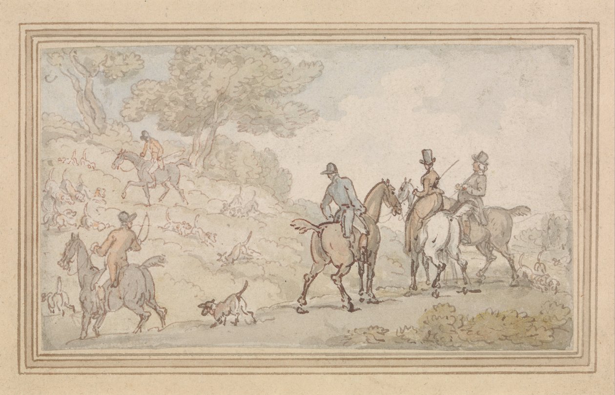 Tegning Cover af Thomas Rowlandson
