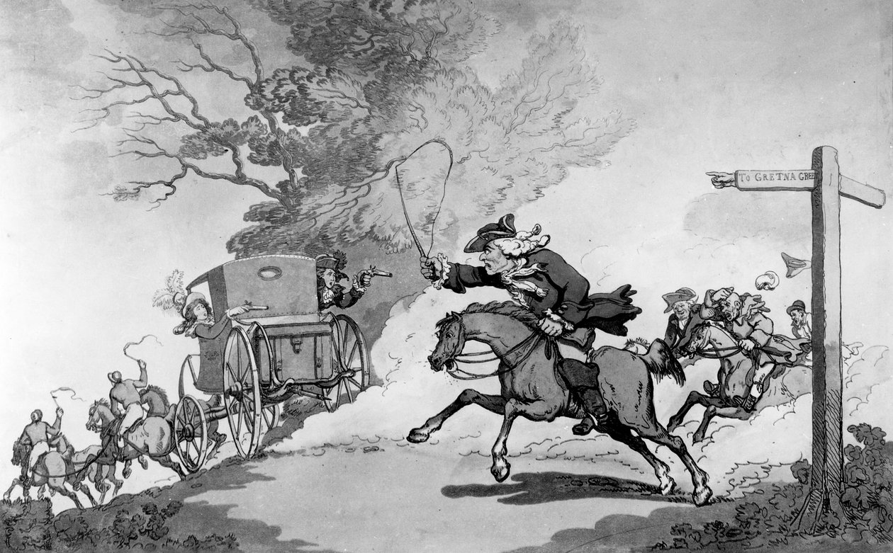 Filial Affection, or A Trip to Gretna Green, 1780