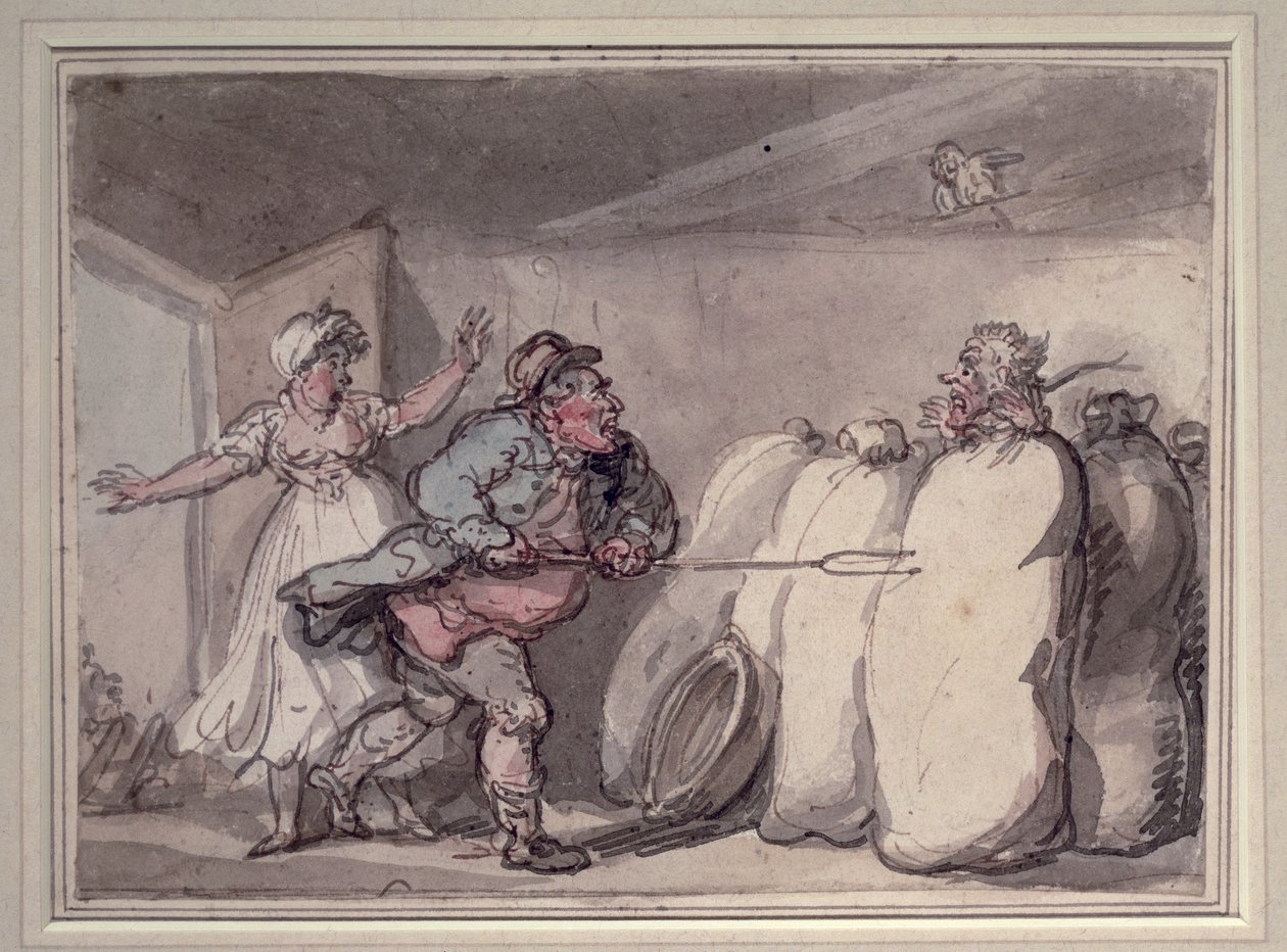 The Discovery (wc) af Thomas Rowlandson