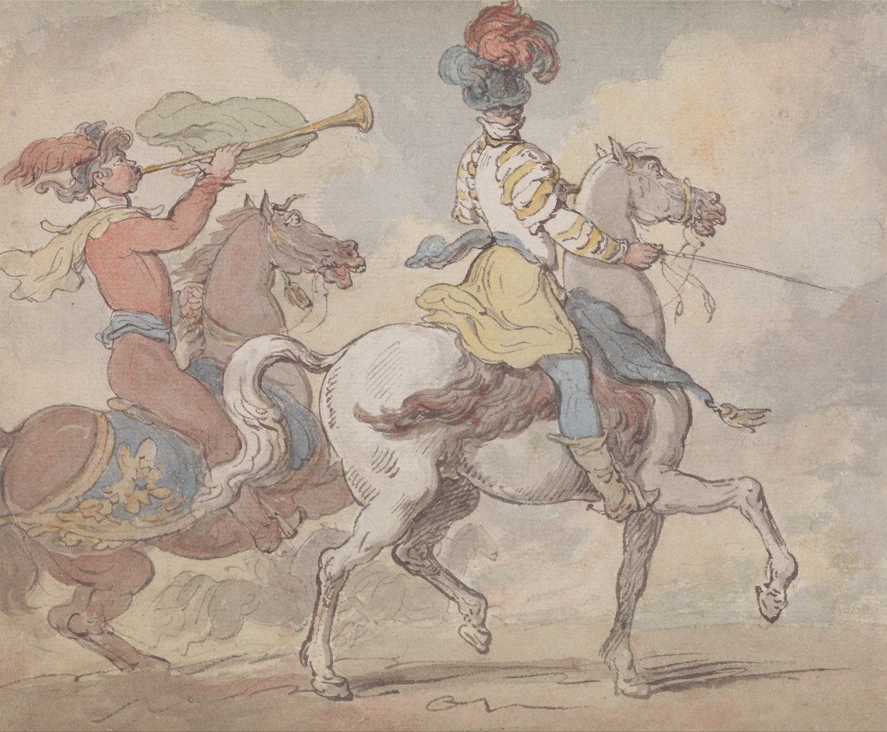 The Heralds af Thomas Rowlandson