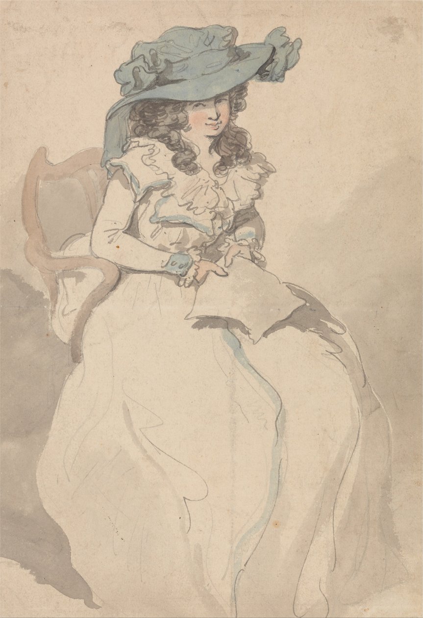 Kærlighedsbrevet af Thomas Rowlandson