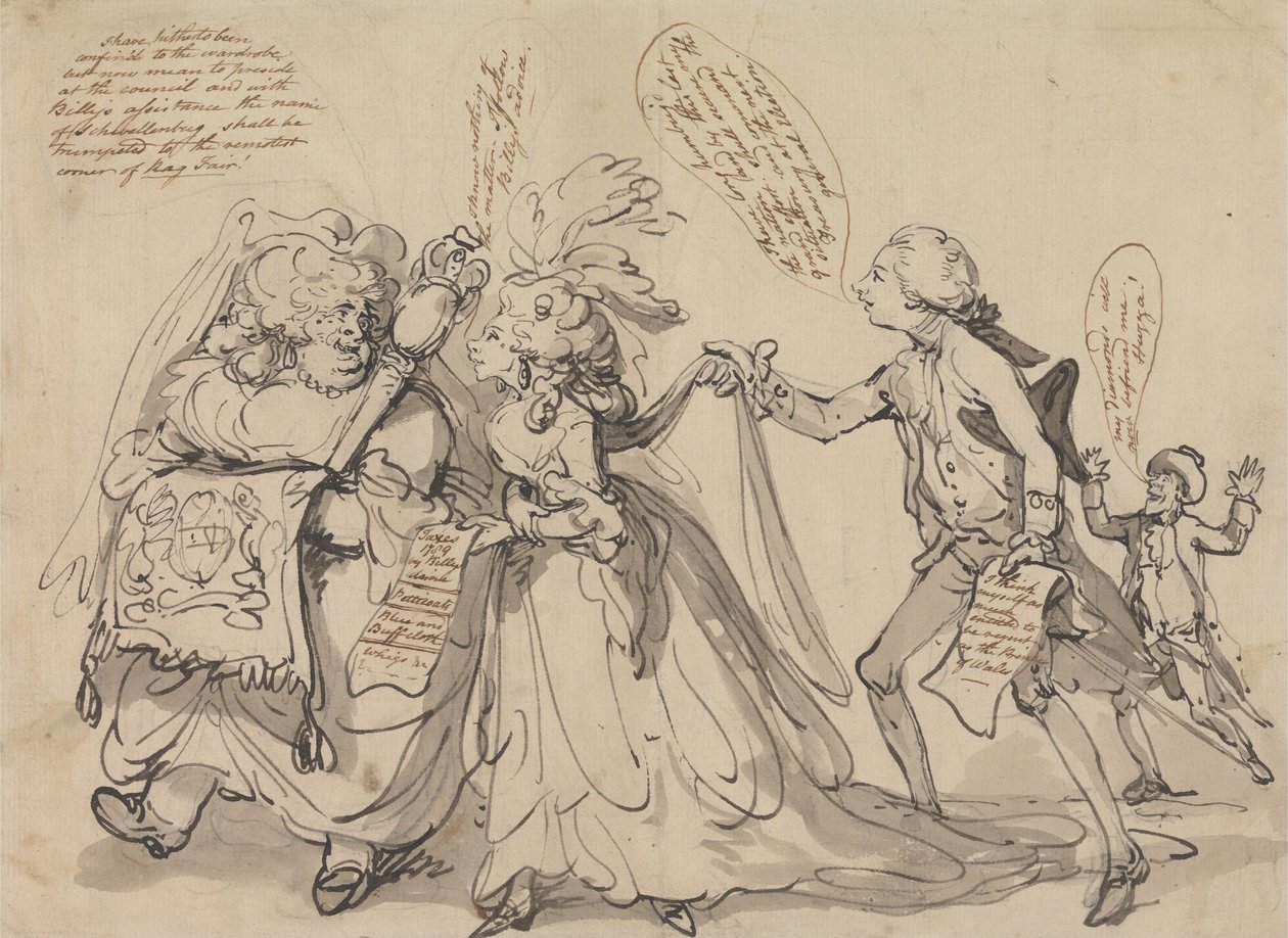 Udsigten før os af Thomas Rowlandson