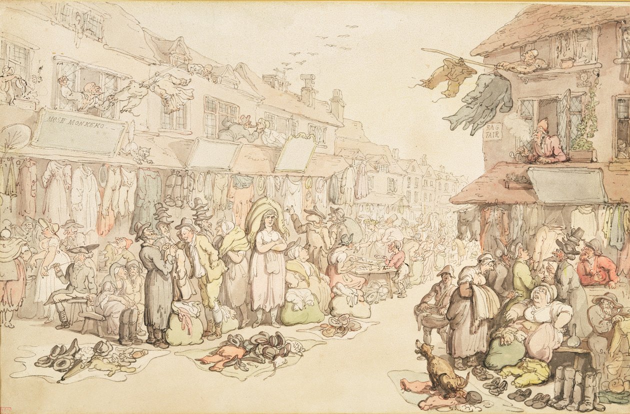 Kludemessen af Thomas Rowlandson