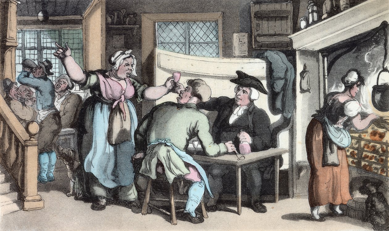 The Scold, med nyheder om Olivia, illustration fra 