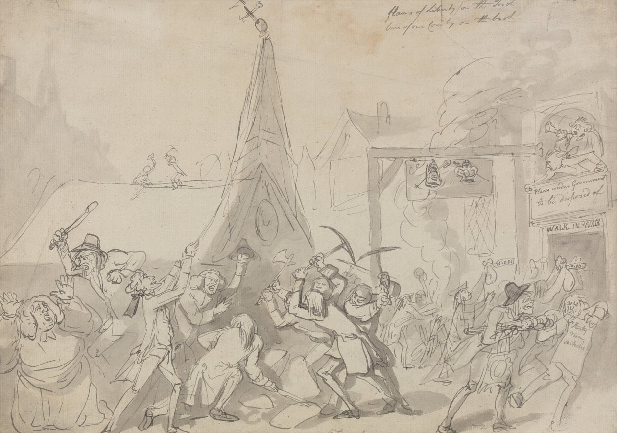 Testen af Thomas Rowlandson