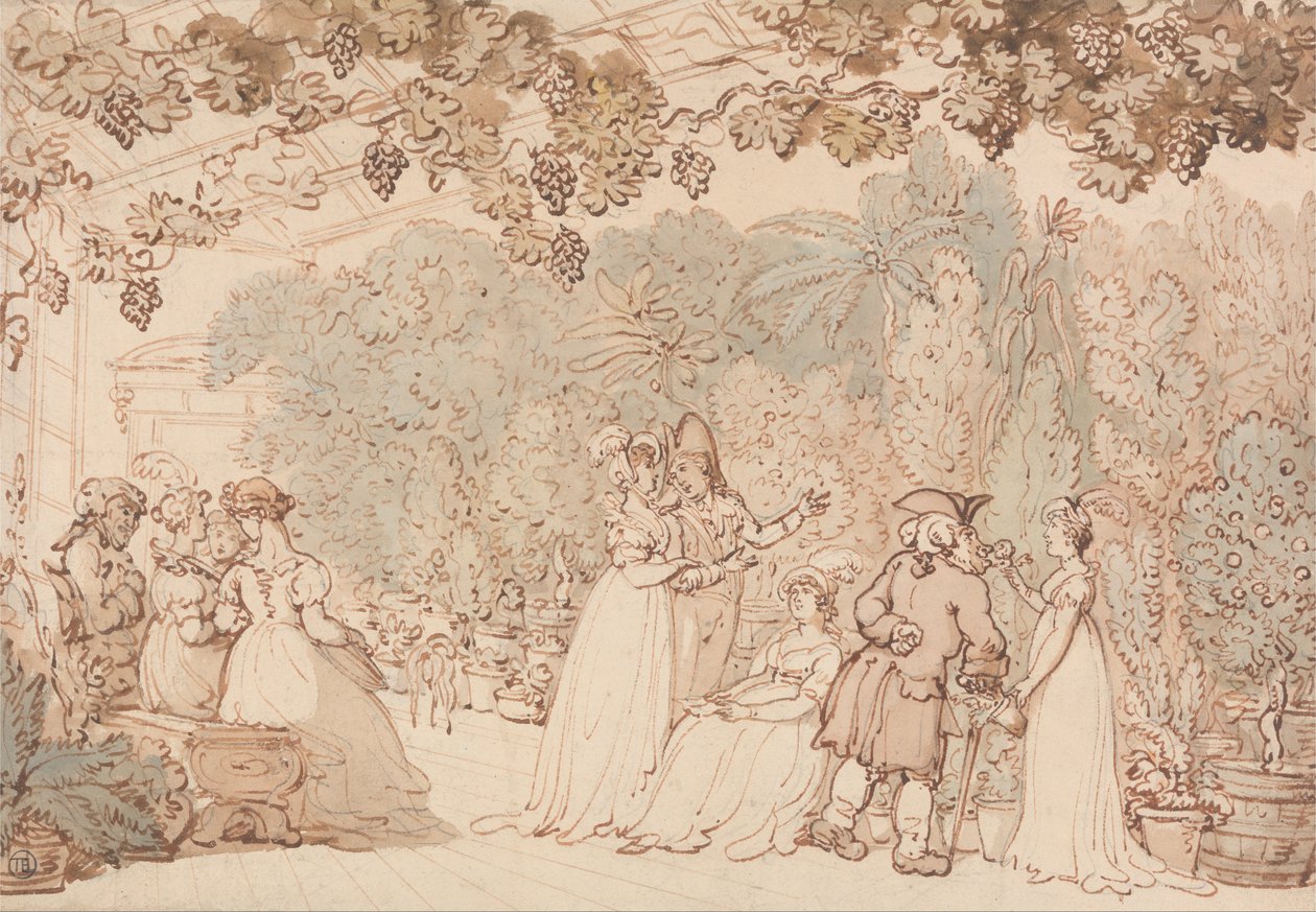 Vineriet af Thomas Rowlandson