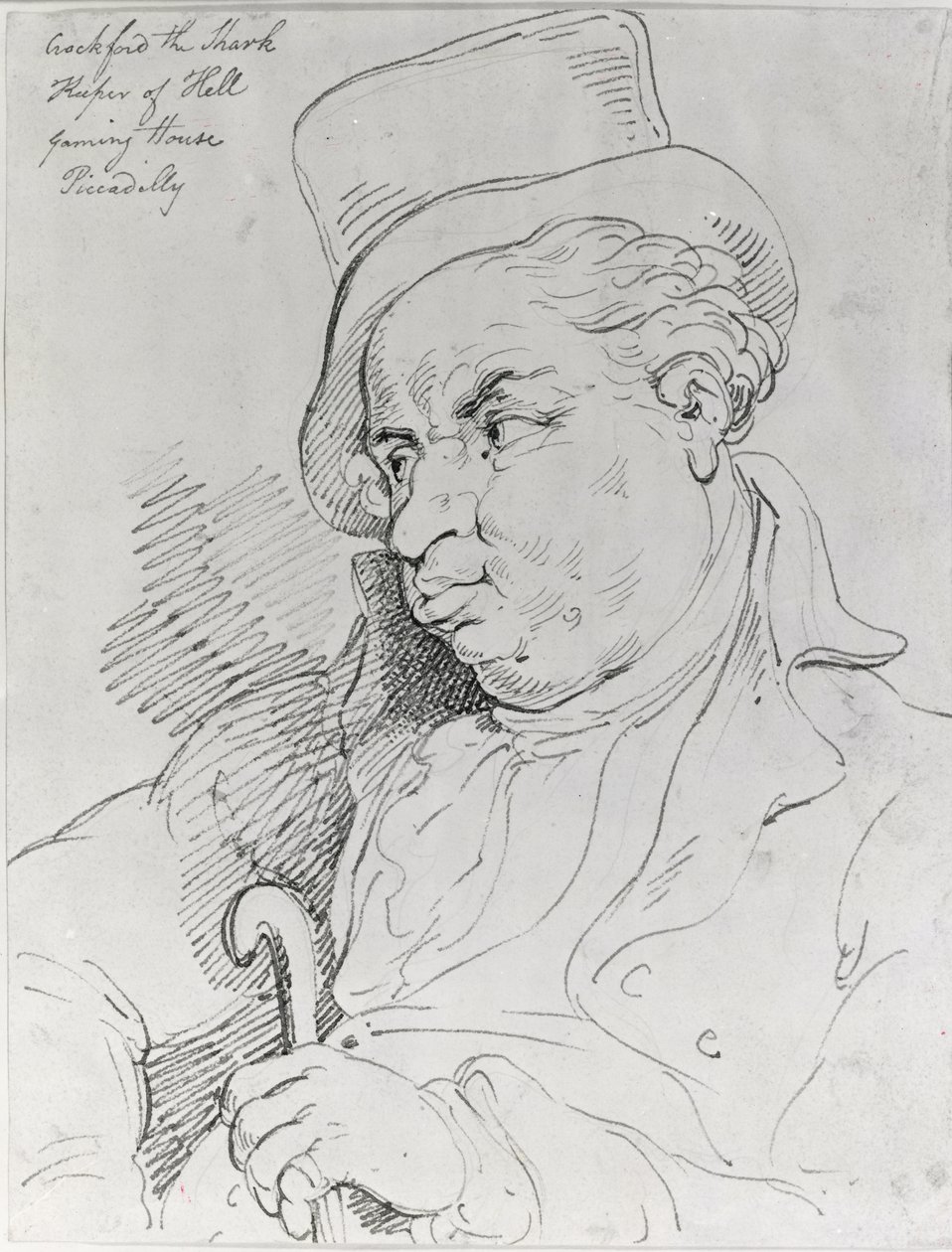 William Crockford af Thomas Rowlandson
