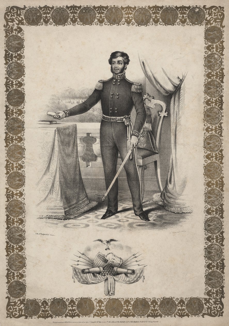 General George Cadwalader, 1846 af Thomas S. Wagner