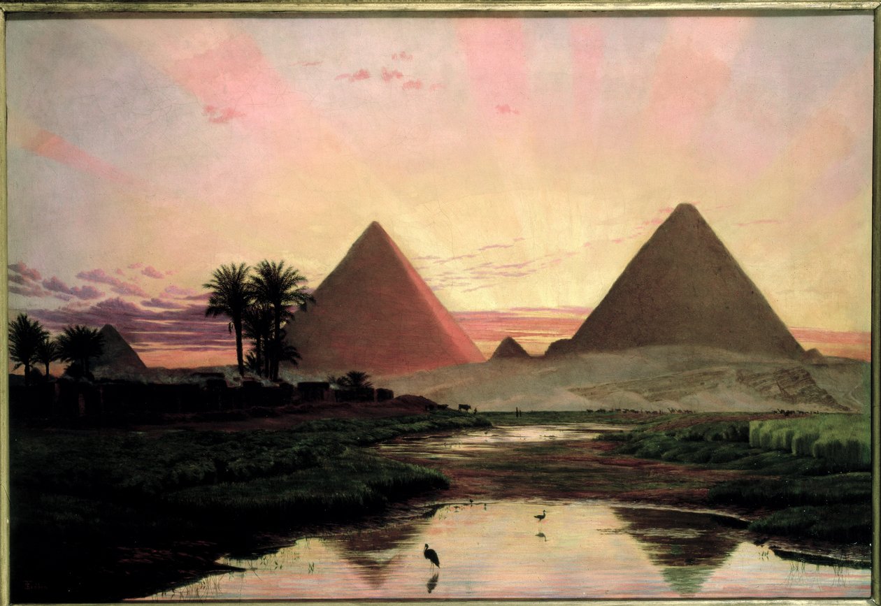 Pyramiderne i Giza af Thomas Seddon