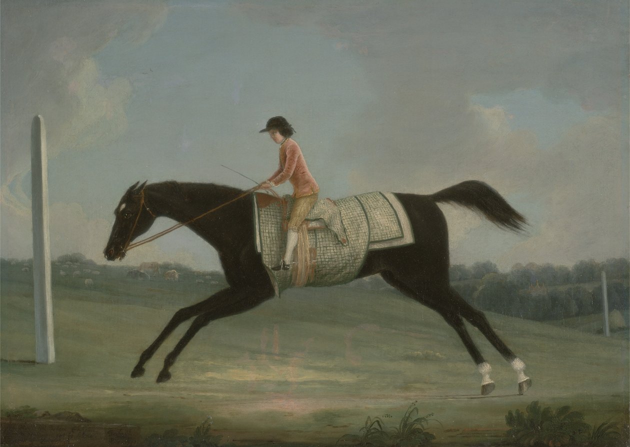 Borlase Cokayne som dreng på Sultana, 1751 af Thomas Smith of Derby