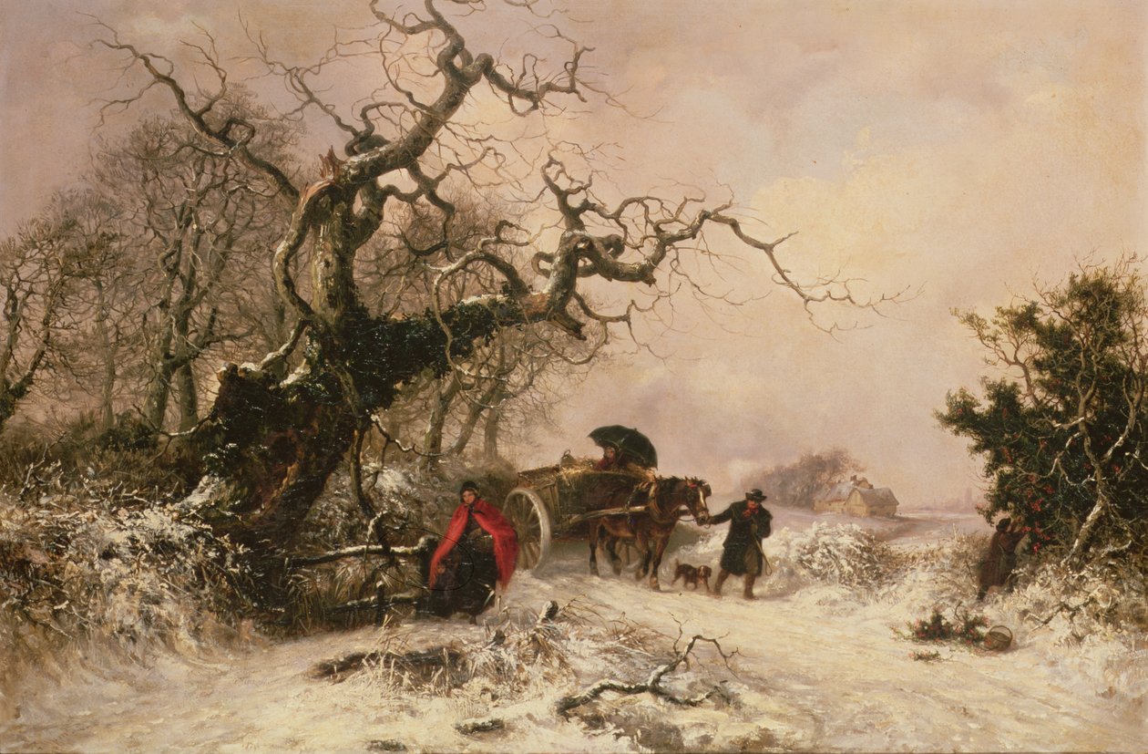 Vender hjem om vinteren af Thomas Smythe