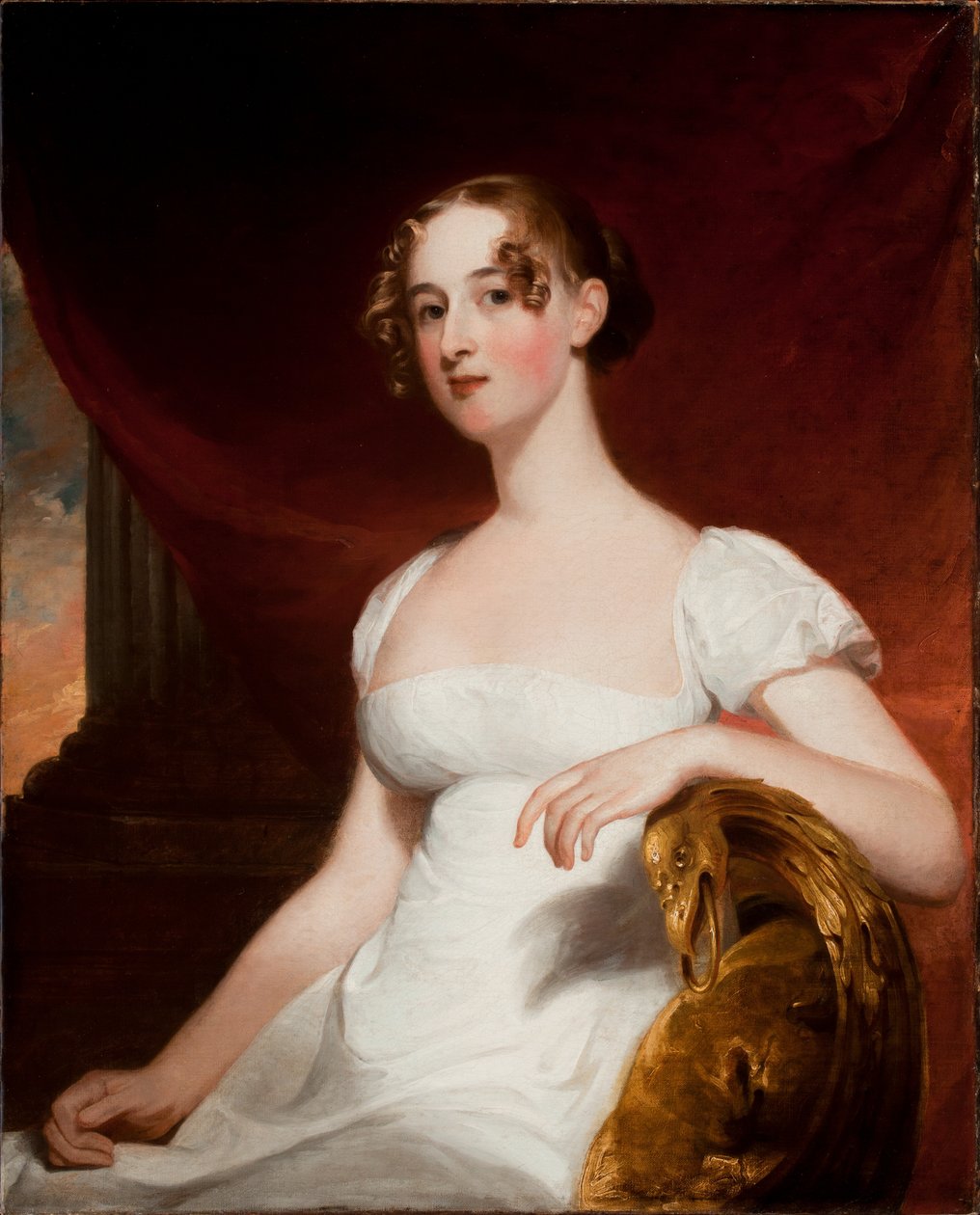 Portræt af Margaret Siddons Kintzing, 1812 af Thomas Sully