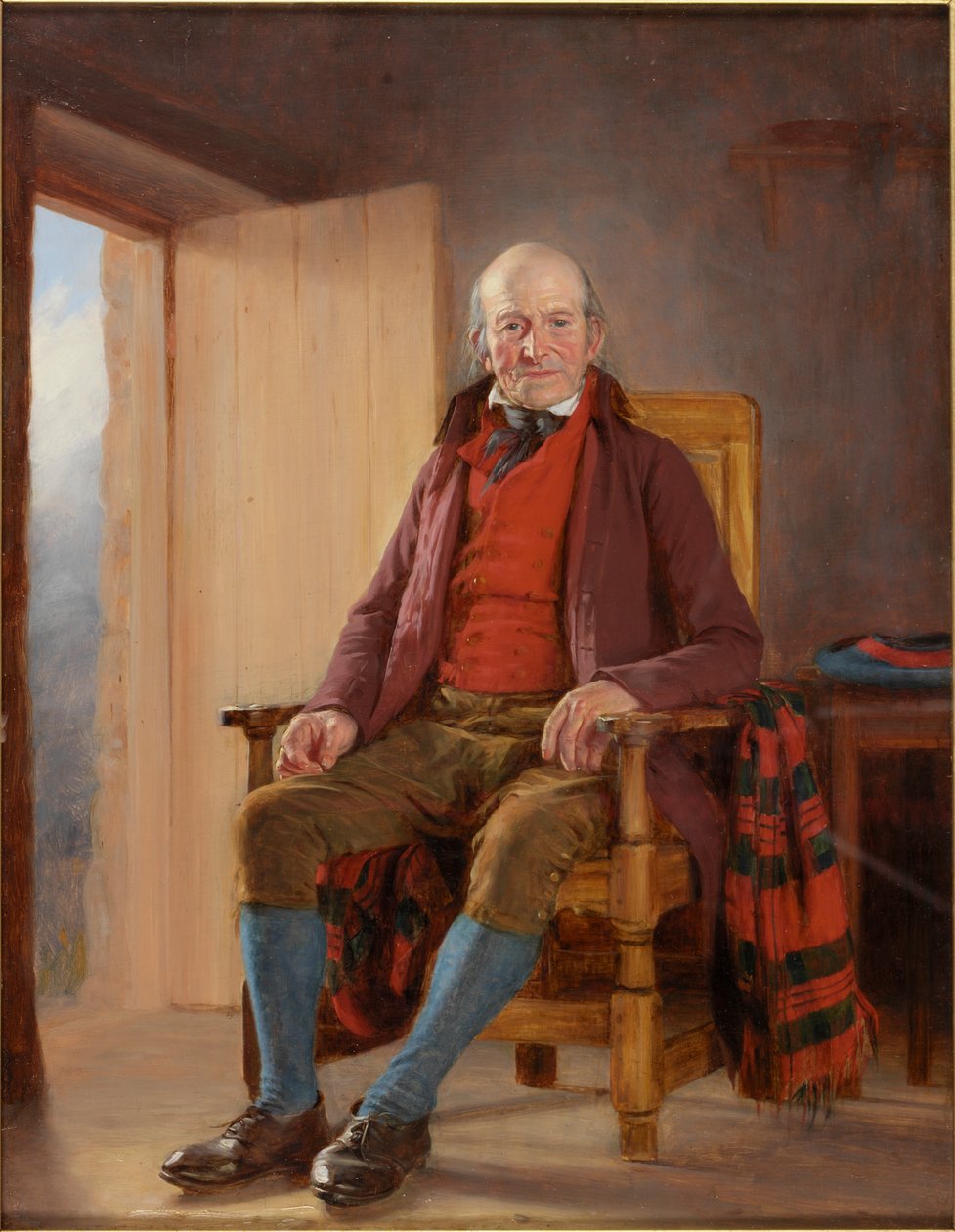 En landmand fra Northumbria, ca.1820-34 af Thomas Sword Good