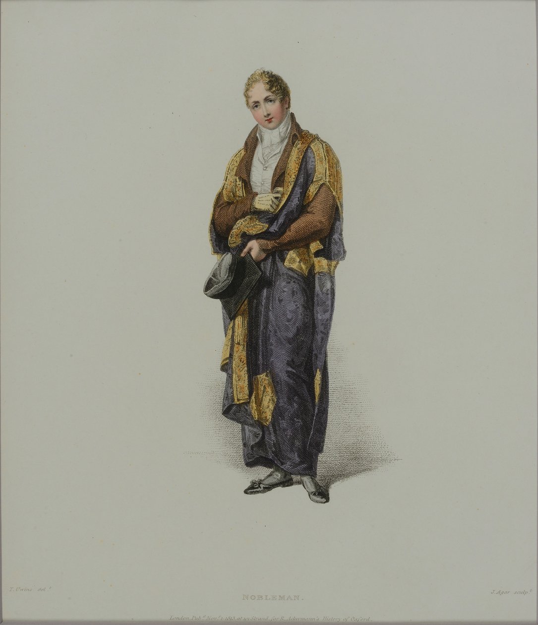 Nobleman, graveret af J. Agar, udgivet i 1813 til R. Ackermanns 