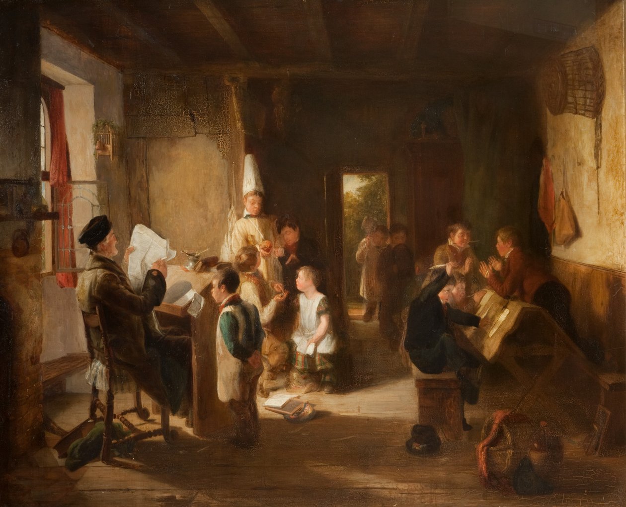 Skolestuen af Thomas Webster