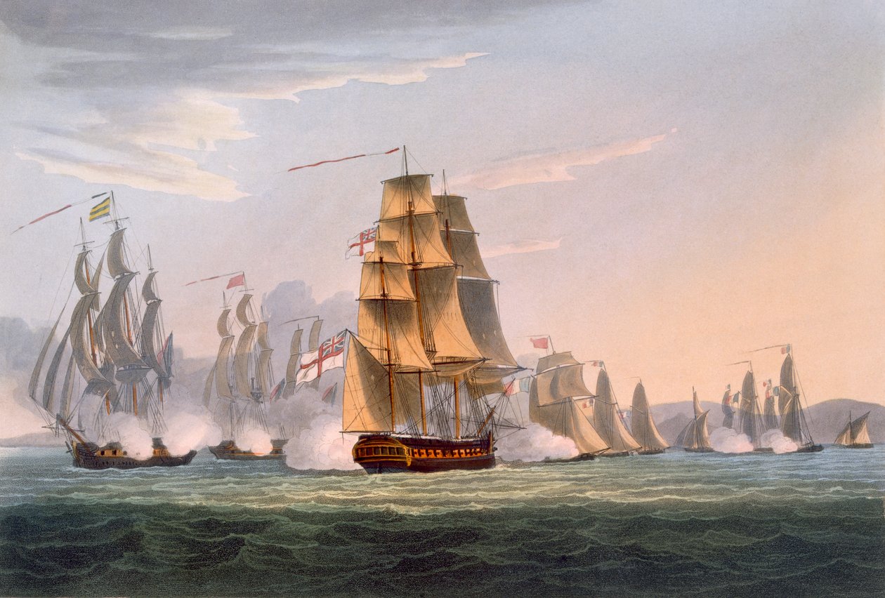 Capture of Le Sparviere, 3. maj 1810, fra 