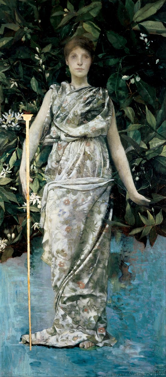 Jomfruhinde af Thomas Wilmer Dewing