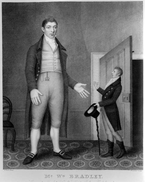 Portræt af Mr. William Bradley, indgraveret af Freeman, 1793 af Thomas Peat
