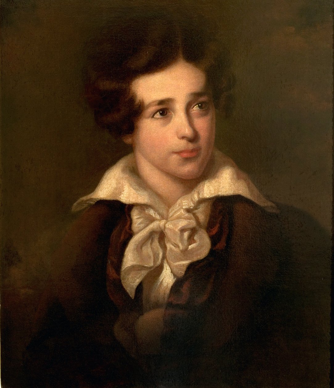 Portrait of a Boy  af Thomas style of Lawrence