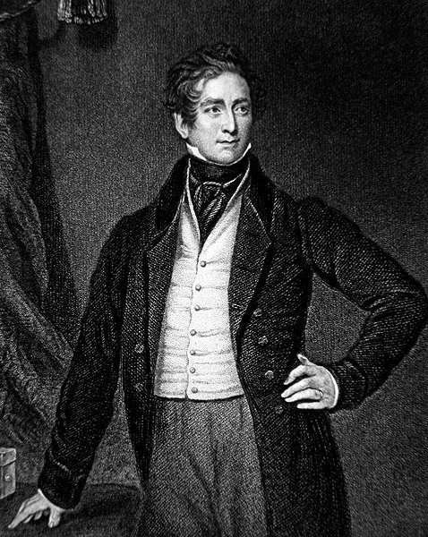 Sir Robert Peel (1788-1850), graveret af J.Cochran (gravering) af Thomas (after) Lawrence