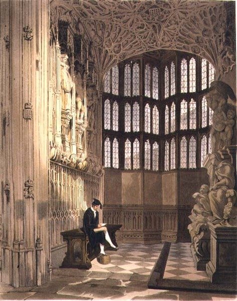 Henry the Seventh Chapel, plade R fra 