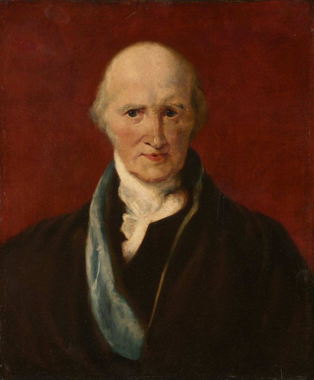Portræt af Benjamin West af Thomas (attr. to) Lawrence