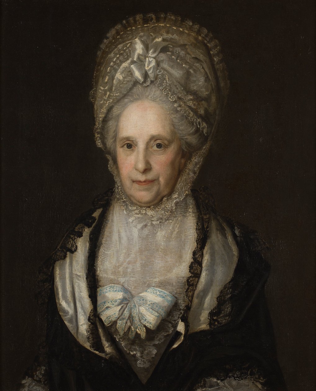 Portræt af "Miss Danet" (olie på lærred) af Thomas (circle of) Gainsborough
