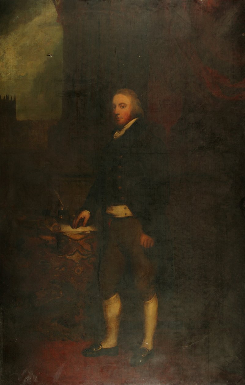 Oberst Thomas Stanley af Thomas (follower of) Lawrence
